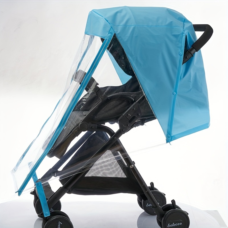 Parapioggia per passeggino pieghevole per neonato 4 in 1, protezione  antivento per seggiolino auto da viaggio - Temu Italy
