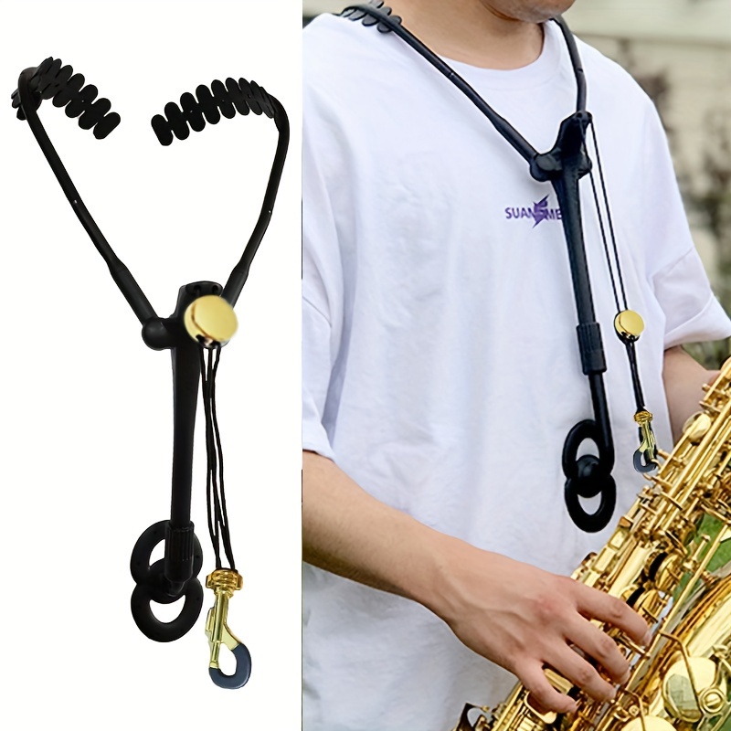 Saxophone Shoulder Harness Comfortable Saxophone Neck Strap - Temu