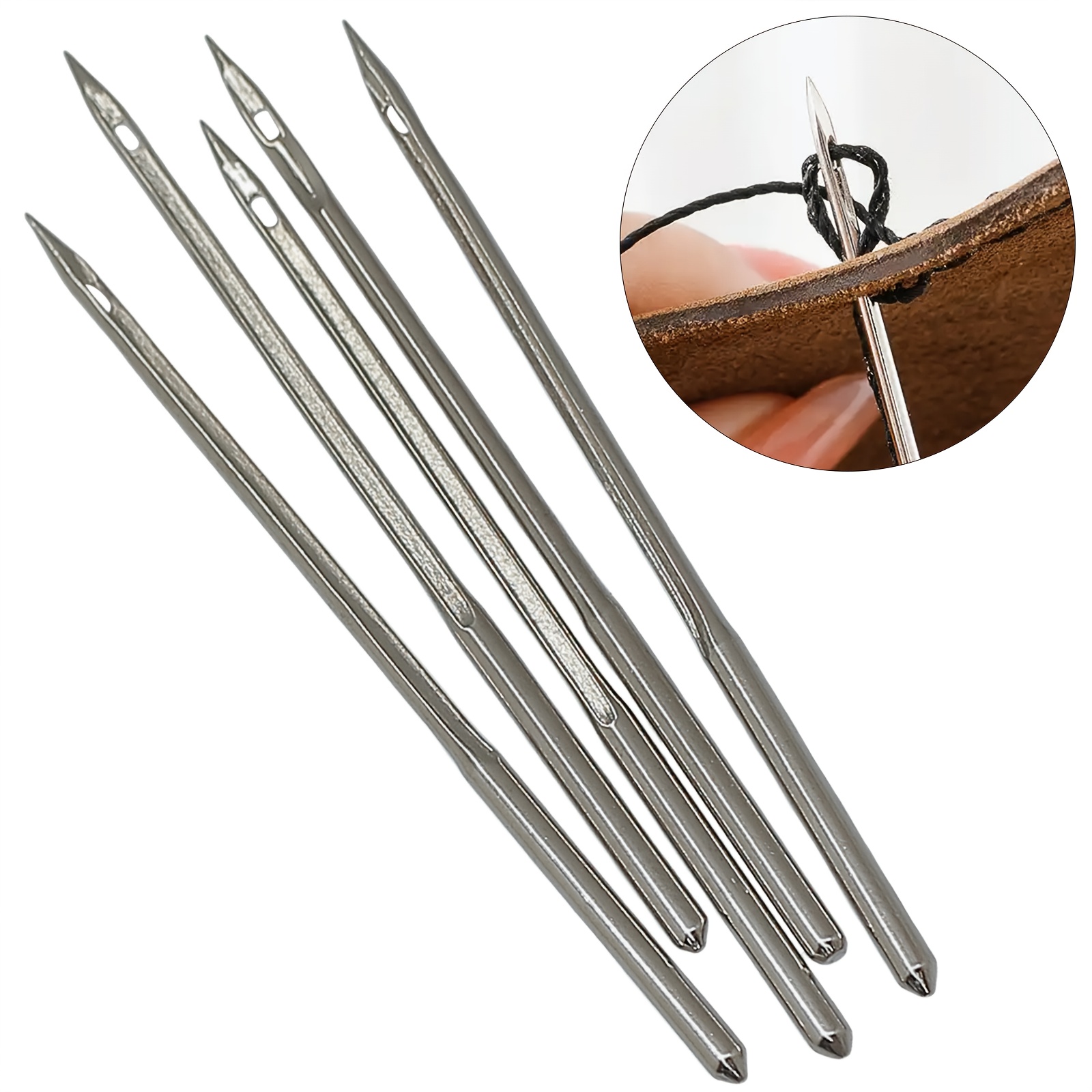 E-shop Fünf Leder-Nähahlen zum Nähen oder Reparieren von Canvas, Leder, Schuhen DIY-Handwerkzeugen