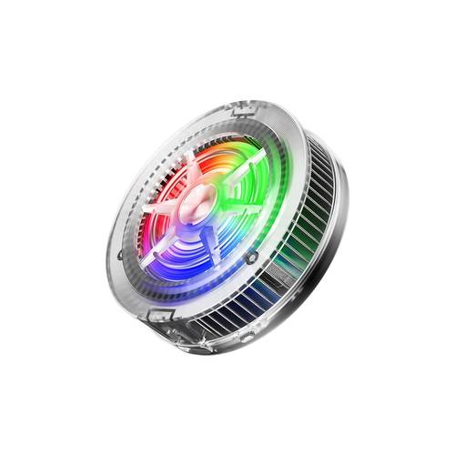 enfriador de teléfono, ventilador pequeño usb s1 ice para gaming, radiador de teléfono celular rgb con refrigeración por semiconductor para celular iphone ipad ps5 gamer influencer