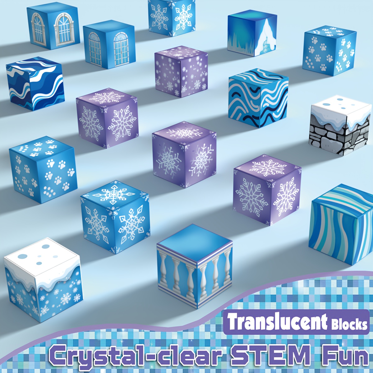 STEM Building Magnetic Blocks for Creative Structures