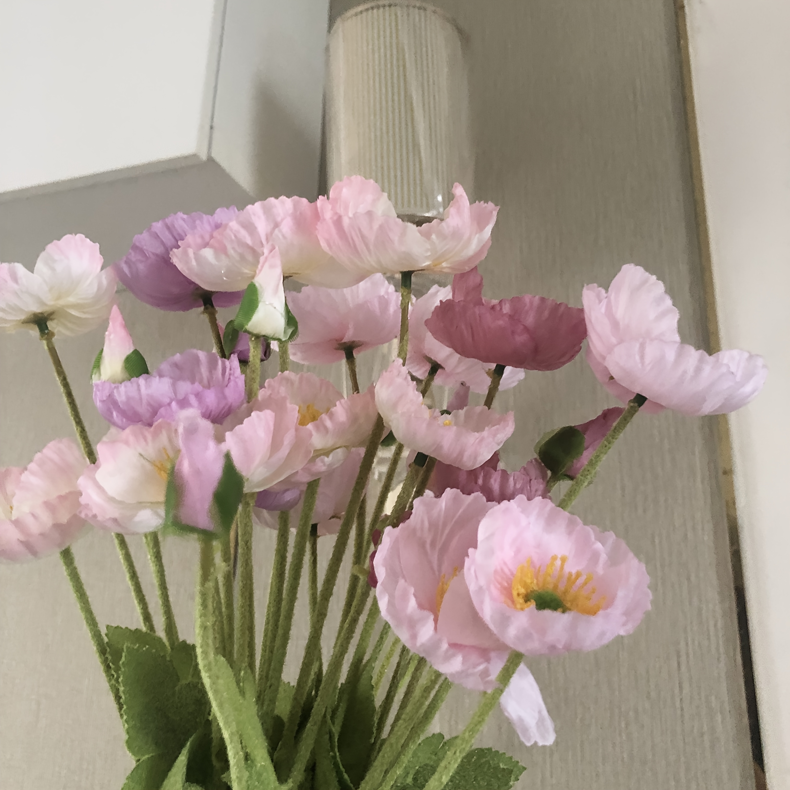 

7/8pcs Icelandic Poppy - , Long- Decor For , Bouquet, Vase, , Table, , And - For Valentines Day