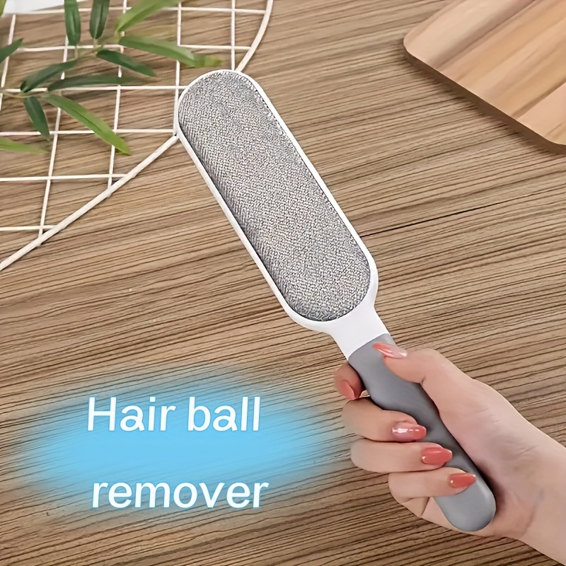   removal brush reusable manual static dusting tool for clothes sofas furniture bedding carpets   plastic no electricity required pet hair remover tool details 0