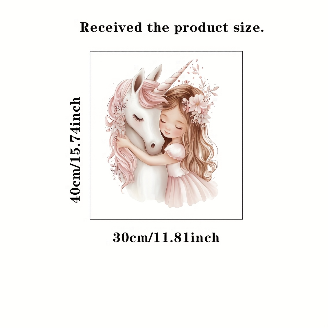 Unicorn Wall Sticker, Modern Self-Adhesive Room Decor
