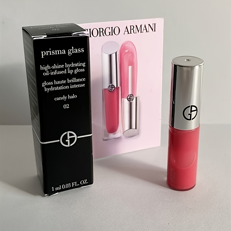 GIORGIO ARMANI Prisma Glass Hydrating Lip Gloss mini travel size 1ml