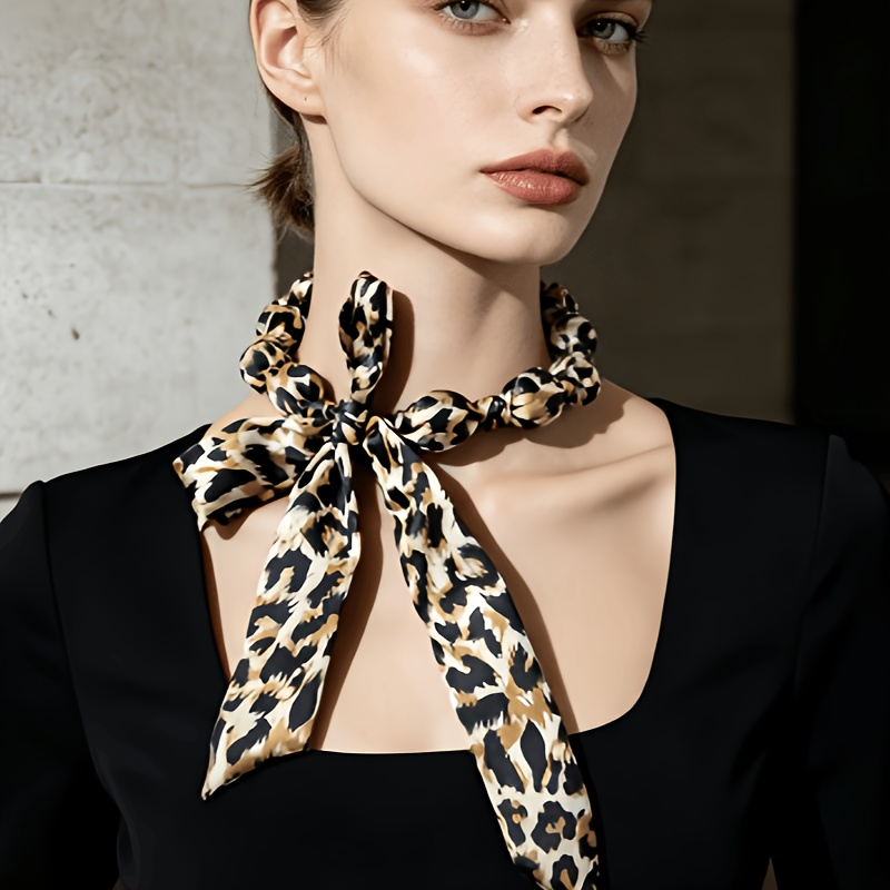 Women's Satin Textured Bow Necklace, Vintage Choker Design