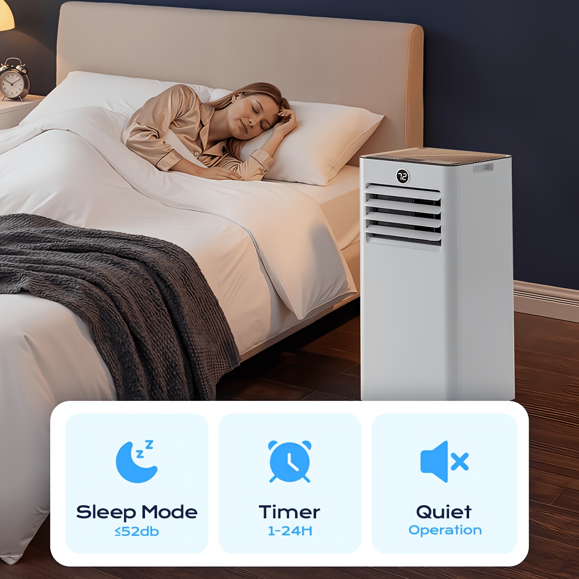 8000/10000 BTU Portable Air Conditioner, AC Unit with Remote... product image 9