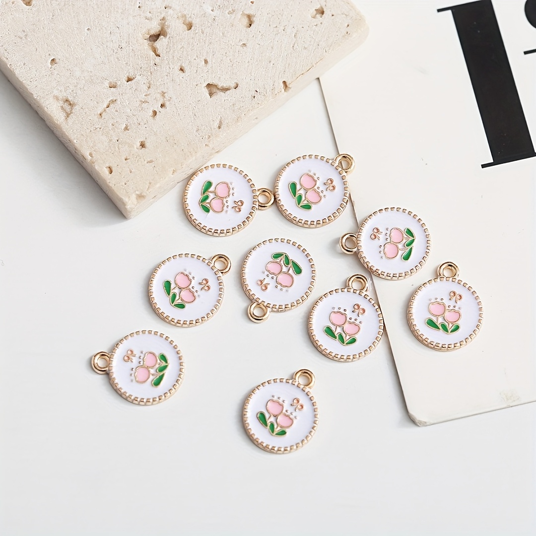 TEMU 20 pièces Pendentif en Alliage de pour DIY Boucles d'Oreilles, Bracelets, Chevillères, , Accessoires de Sac, Accessoires de Pendentif