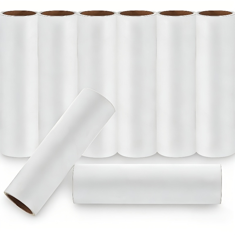 TEMU /480 Sheets Wide Lint Roller Refills, Extra Sticky Lint Rollers Refill, Pet Hair Sticky Roller Refills For Floor, Couch, Carpet, Bed, Clothes