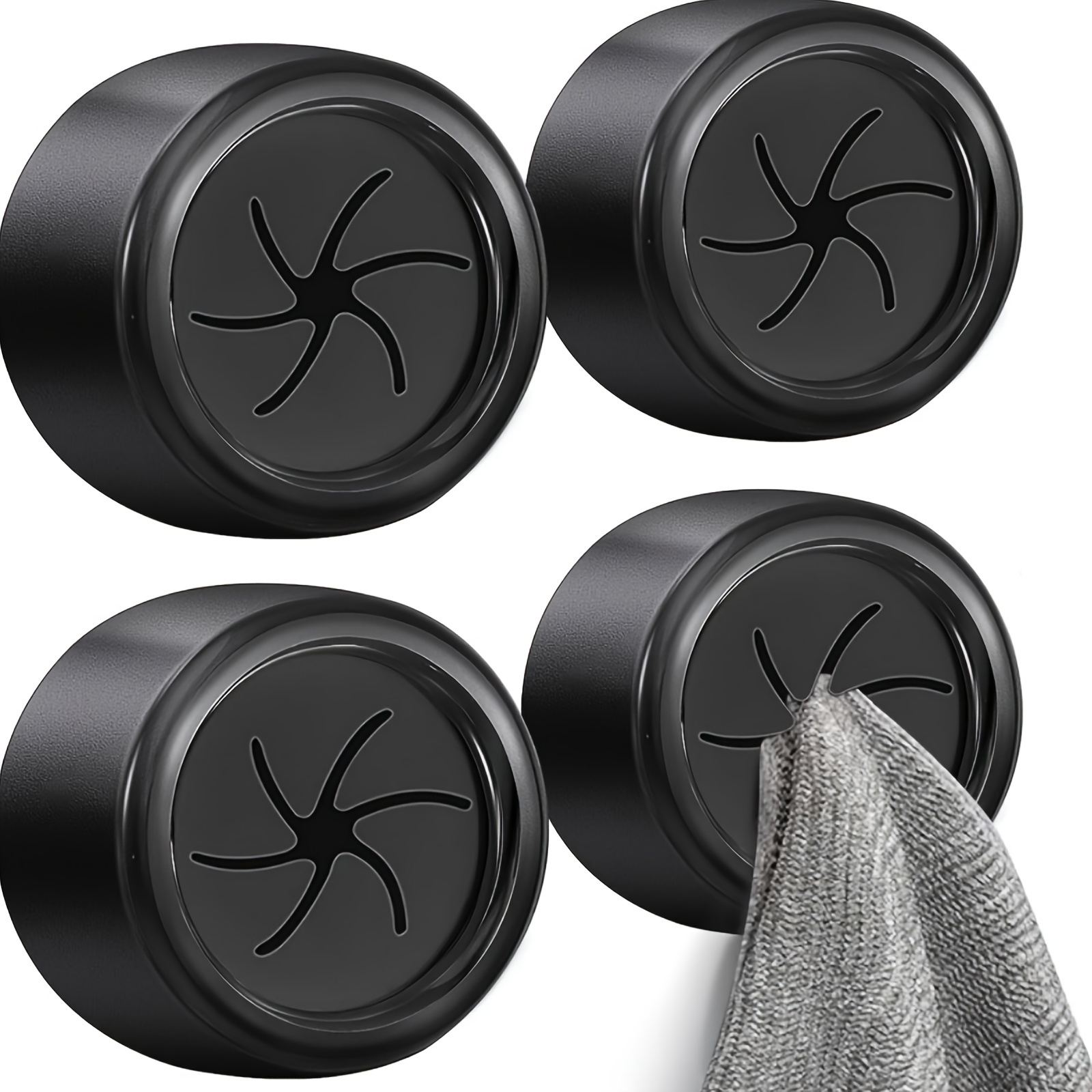 

Plastic & Towel - Install , No , Round For Bathroom, , - | In 1/2/3/8