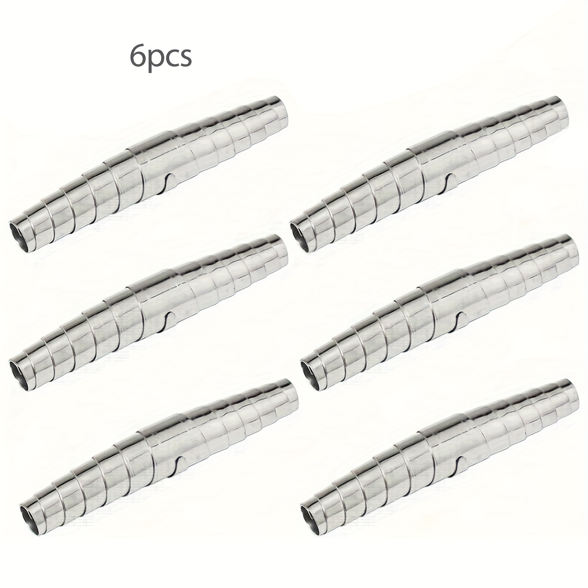 Image of 6pcs Replacement Pruning Shear Spring For Pruners Replacement Precision Springs Pruners Trimming Scissors Spring Part For Pruners, Trimming Scissors, Silvery