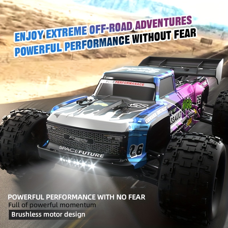 

Brushless 4wd Infinite Monster Off Road Vehicle Car A Carbon Brush Strong Magnet/b Brushless Christmas Thanksgiving Gift