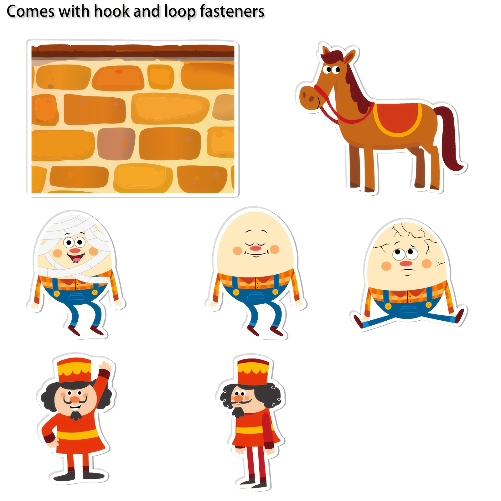 TEMU Egg Adventure Story Felt Learning Set, Interactive Story Sequencing And Retelling Activity, Reading , Literacy Material, Teacher Classroom