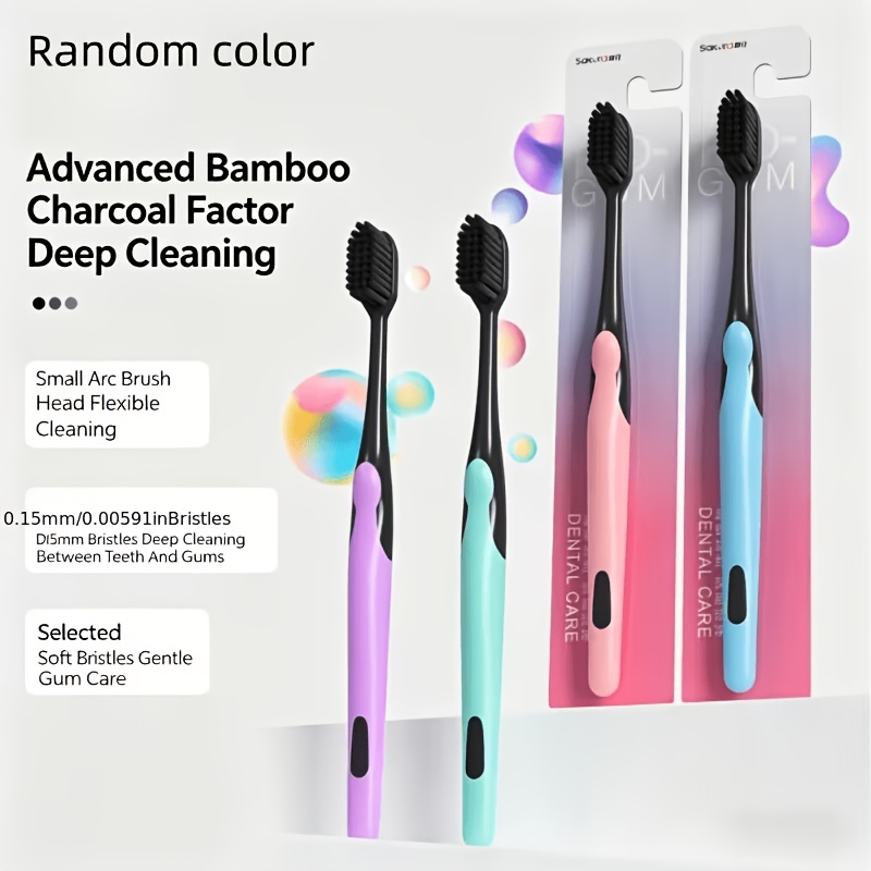 Individually Packaged Soft Bristle Cleaning Toothbrushes for Couples