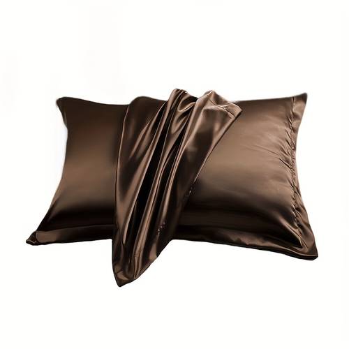 2pcs pillow case slip protector 19 silky double sides without pillow core