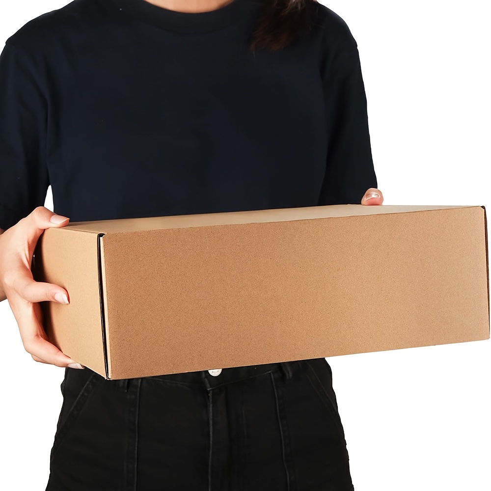 12pcs size 30 20 10  8 7 87 3 93inch medium brown gift box     suitable for small businesses as packaging mailers Product details 3