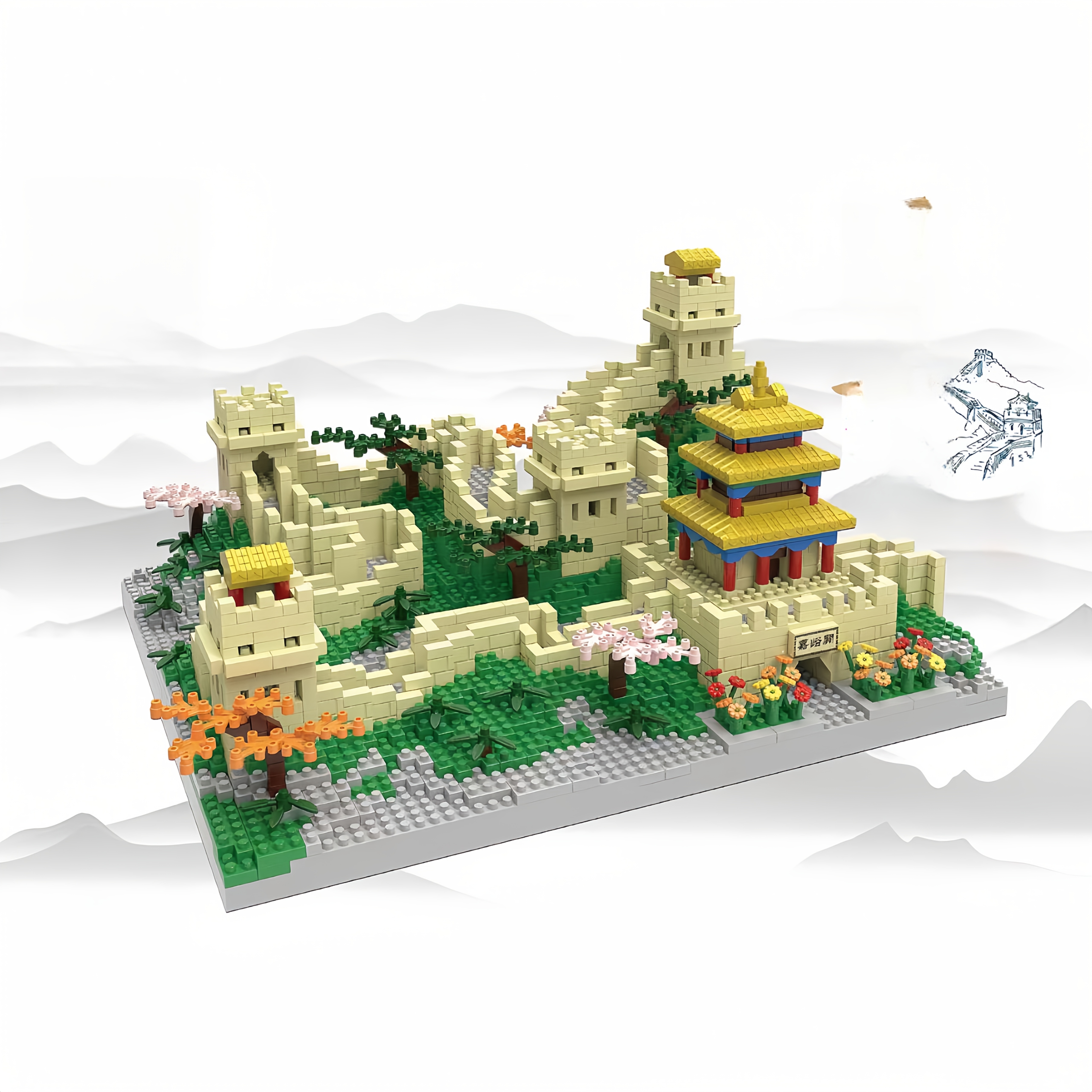 

10, 000+pcs Of China Building Blocks Set - 3d Model Kit For Relax & Creative Play, Perfect Birthday Or Christmas Gift