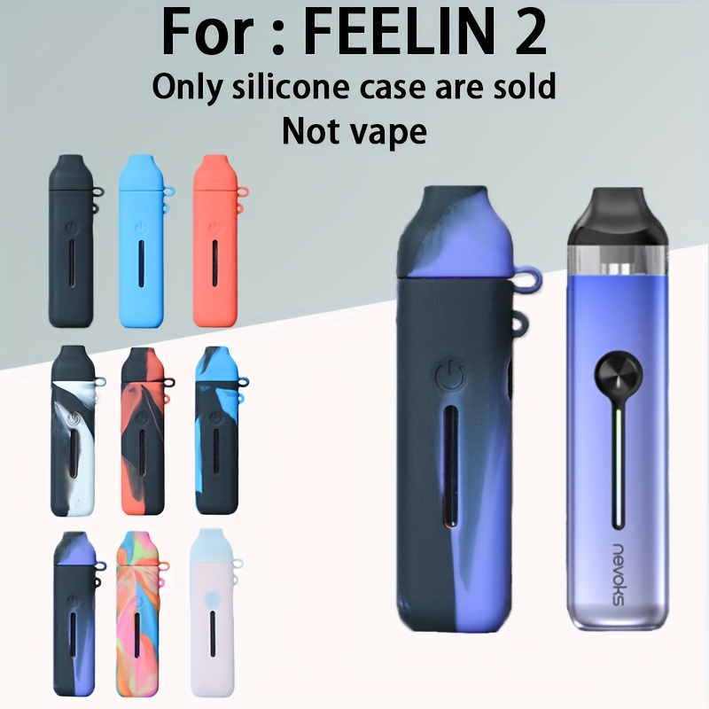 handyhüllen mit vape 1er-Pack * * 2 Hülle, Stoßfestes Kratzfeste Weiche Silikonhülle mit  Klappdeckel-Verschluss, Kompatibel mit * * 2 Vaporizer, Rutschfester Griff  – Ideales Vape-Zubehör-Geschenk, Geräteschutzgehäuse *