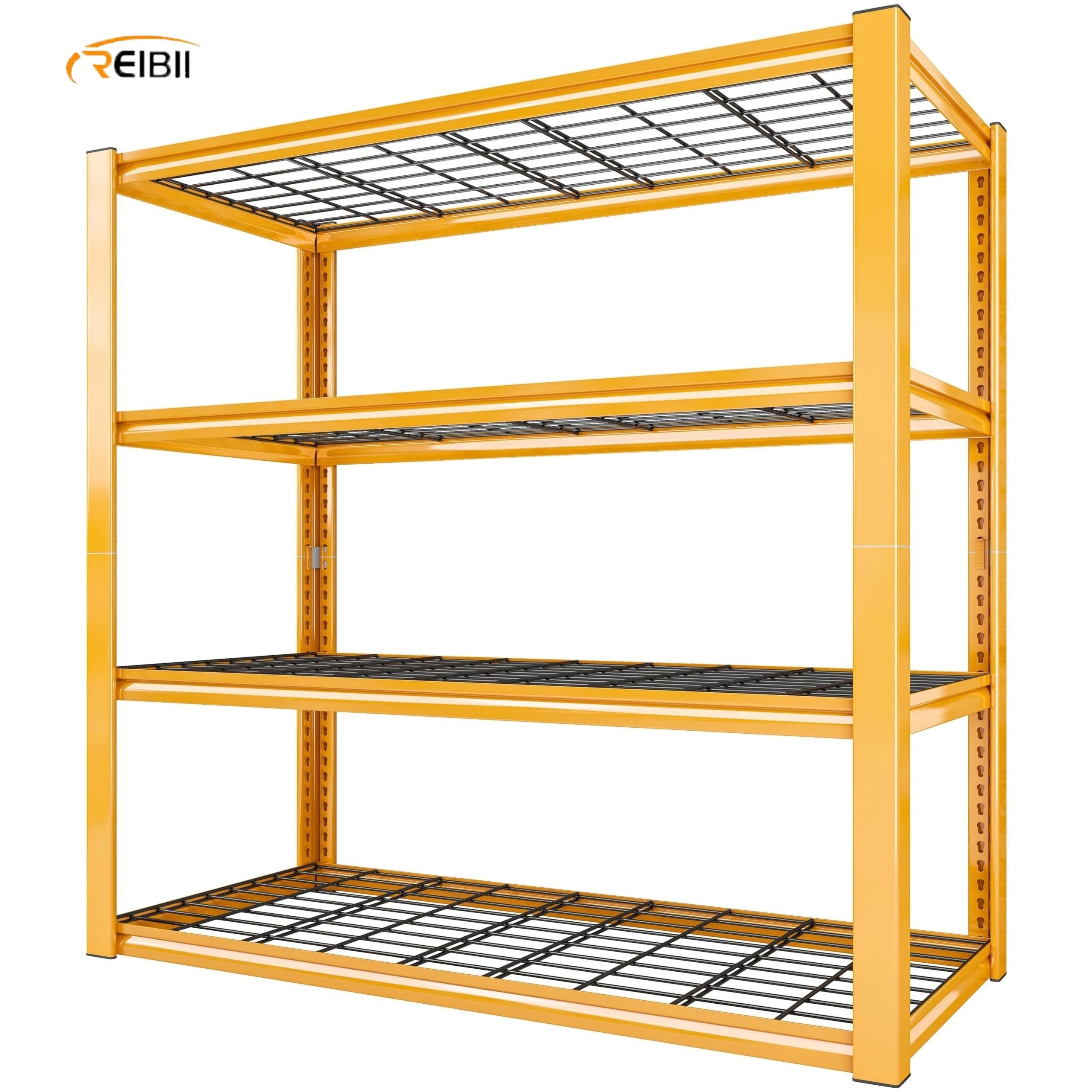 

Reibii 59.9"h Duty 2240lbs Shelves Duty 4- Metal Shelves For , Bathroom , 40"w X59.9"hx19.7"d