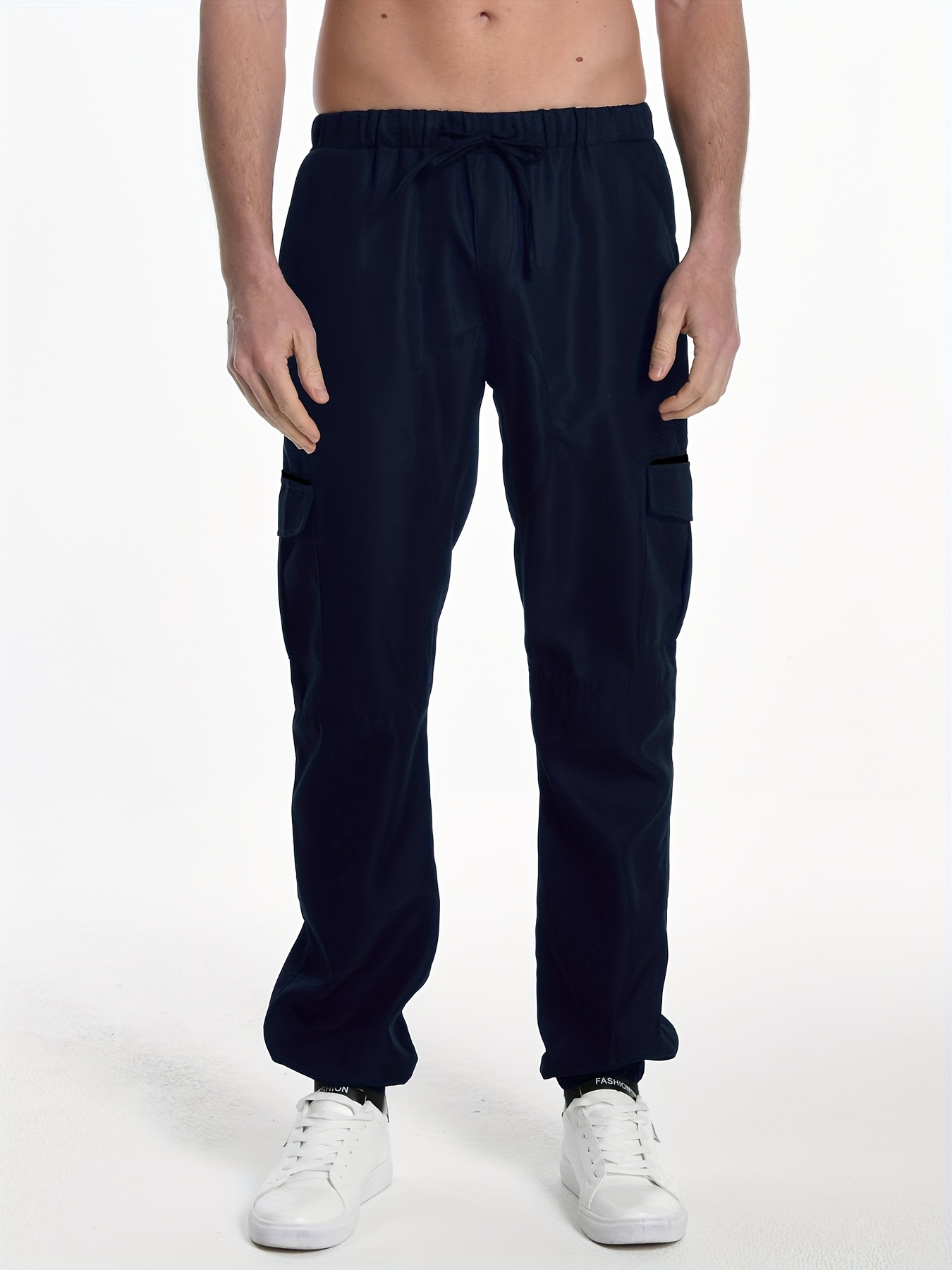 Flap Pocket Side Jogger Pants