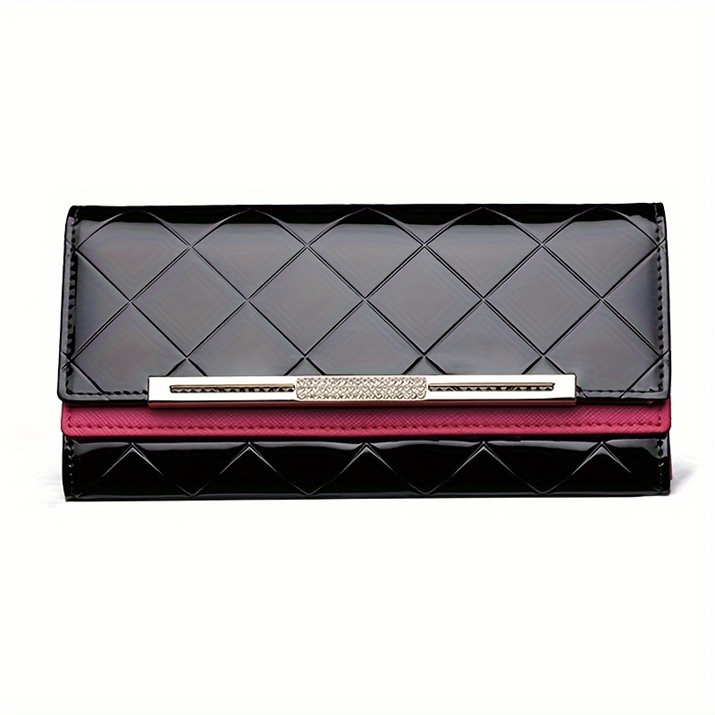 Image of Luxury Designer Women's Wallets Rfid Card Holder Purses For Women Long Wallet Female Billfold Handbag