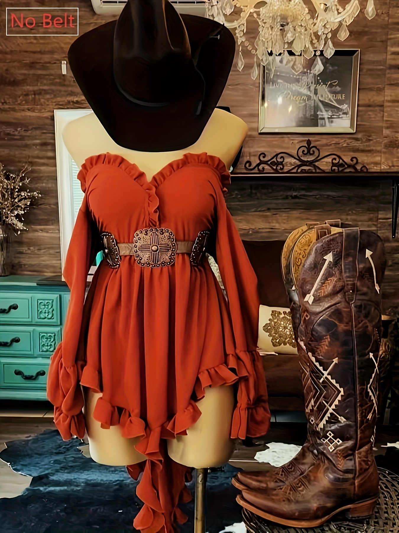 strapless open back dress Light Brown Backless Faux Leather Western Embroidered Mini Dress – Cindy  Jane Boutique main image 1