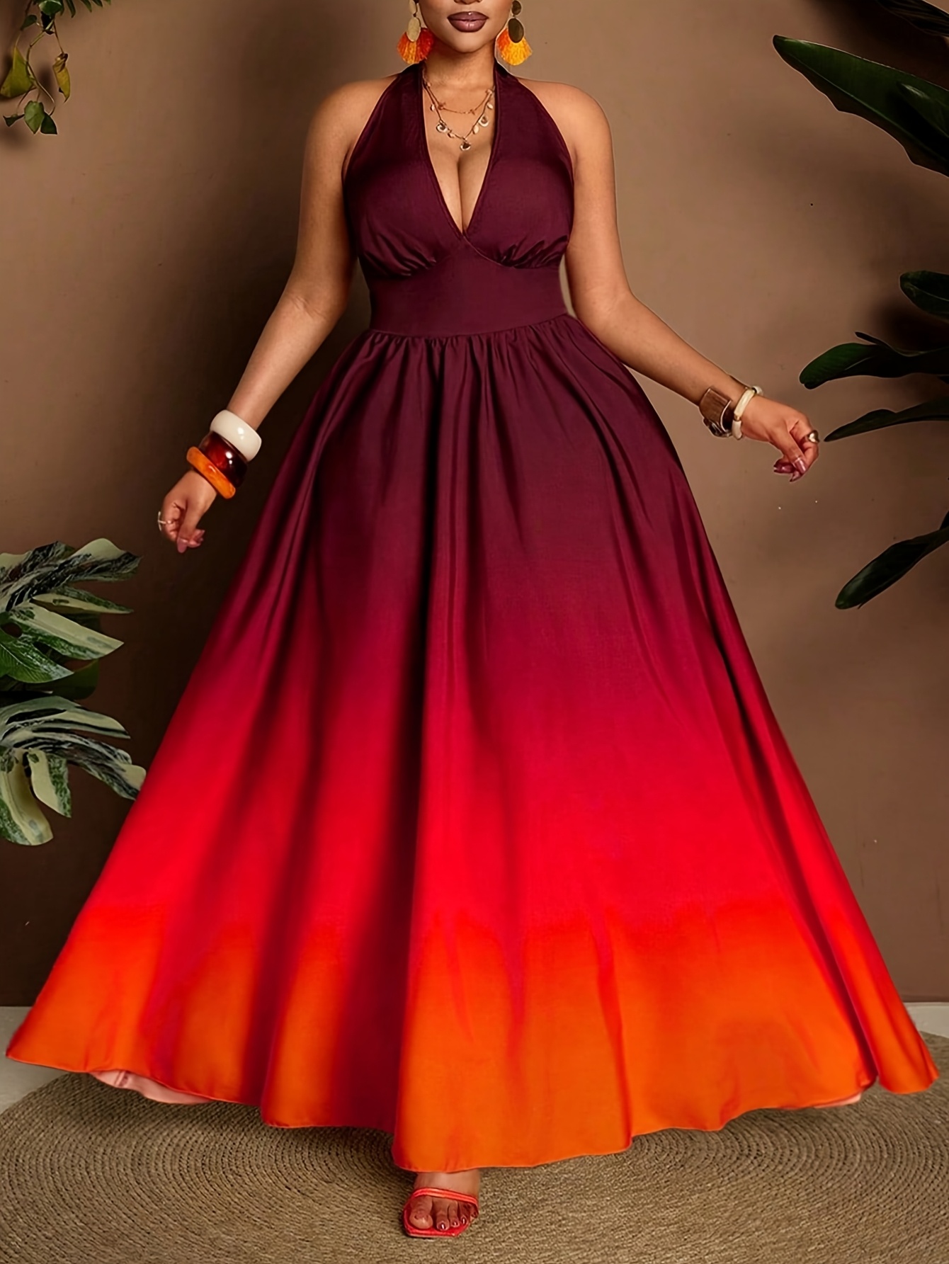dinner party dresses for ladies One-Shoulder Lexi Midi-Length Party Dress main image 1