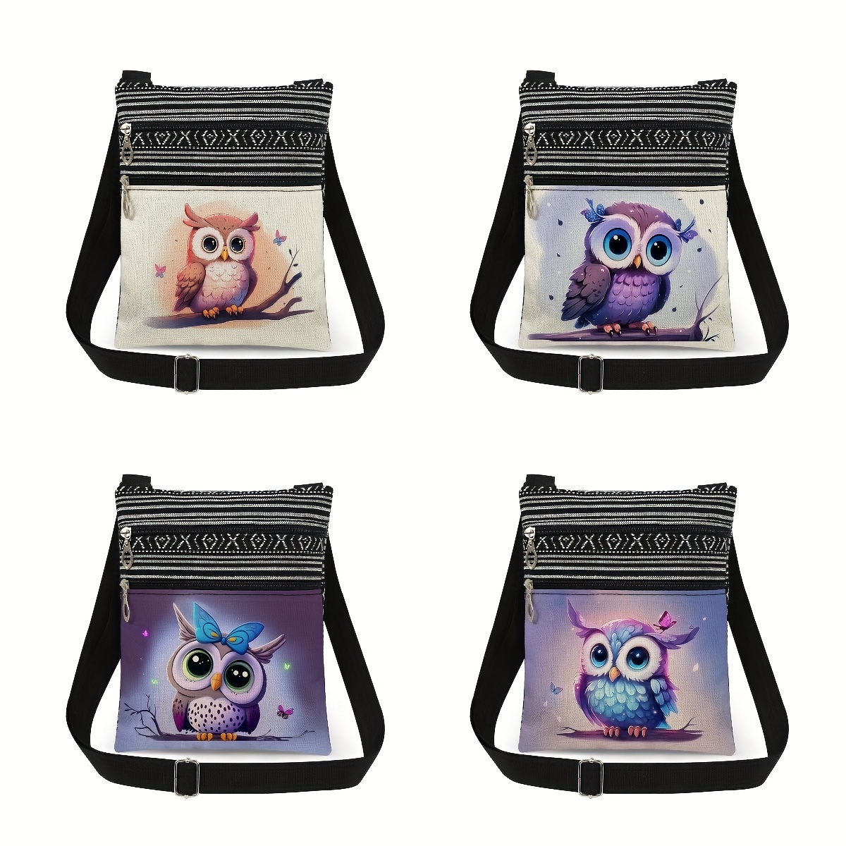 

Owl Bag For - , Zip , ,