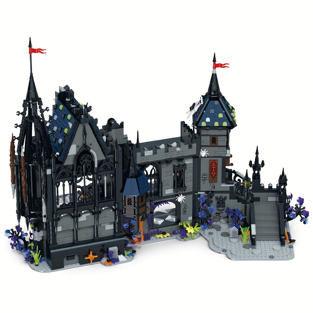 3007pcs, Dark Style Castle Building Block Set, Large Castle Building Insert Set, Original Packaging, Home Decoration Model, Gift For Enthusiasts, Jd099