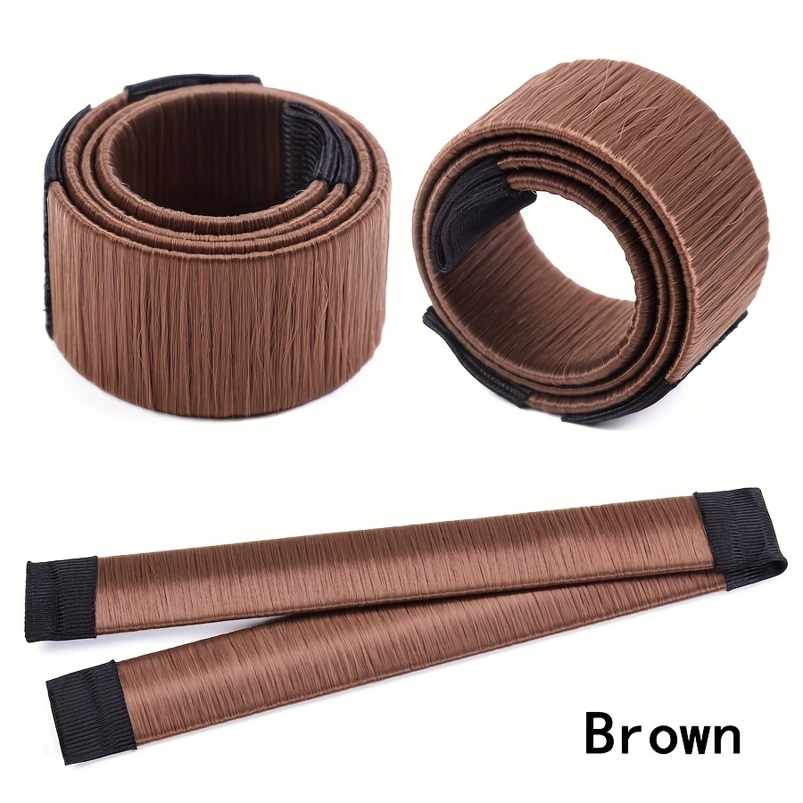 TEMU 1 pz. Magico per Capelli, per Capelli a Spirale, Strumento per Acconciature, Cerchietto Sintetico a Donut, Accessori per Capelli da Donna