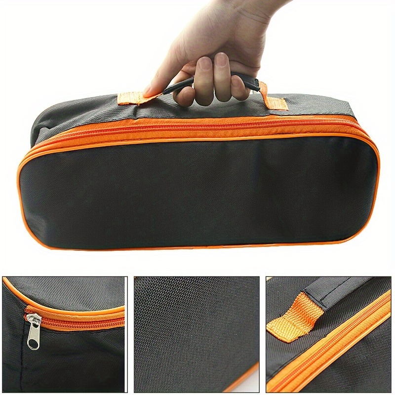

2pcs Tools Storage Bag, Hardware Tool Organizer, Multi-purpose Storage Bag With Handle, Durable Portable Pouch, Small Zipper Bags