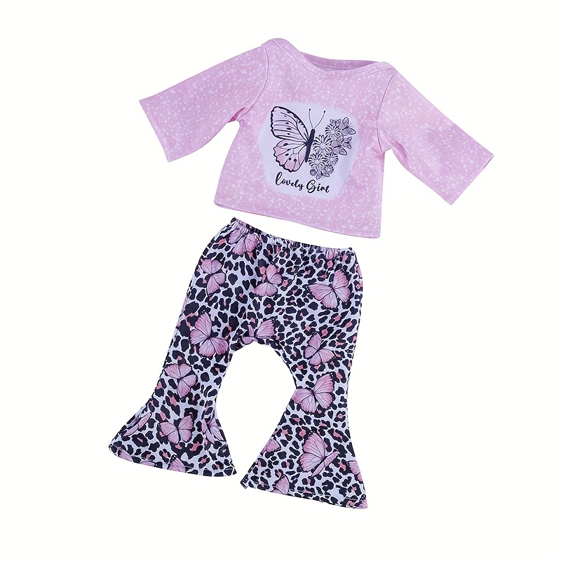 Image of Suitable For 17-18 Inch Toy Doll Clothing 43-45cm Fashionable Doll Playhouse Toy Clothing (dolls Not Included)