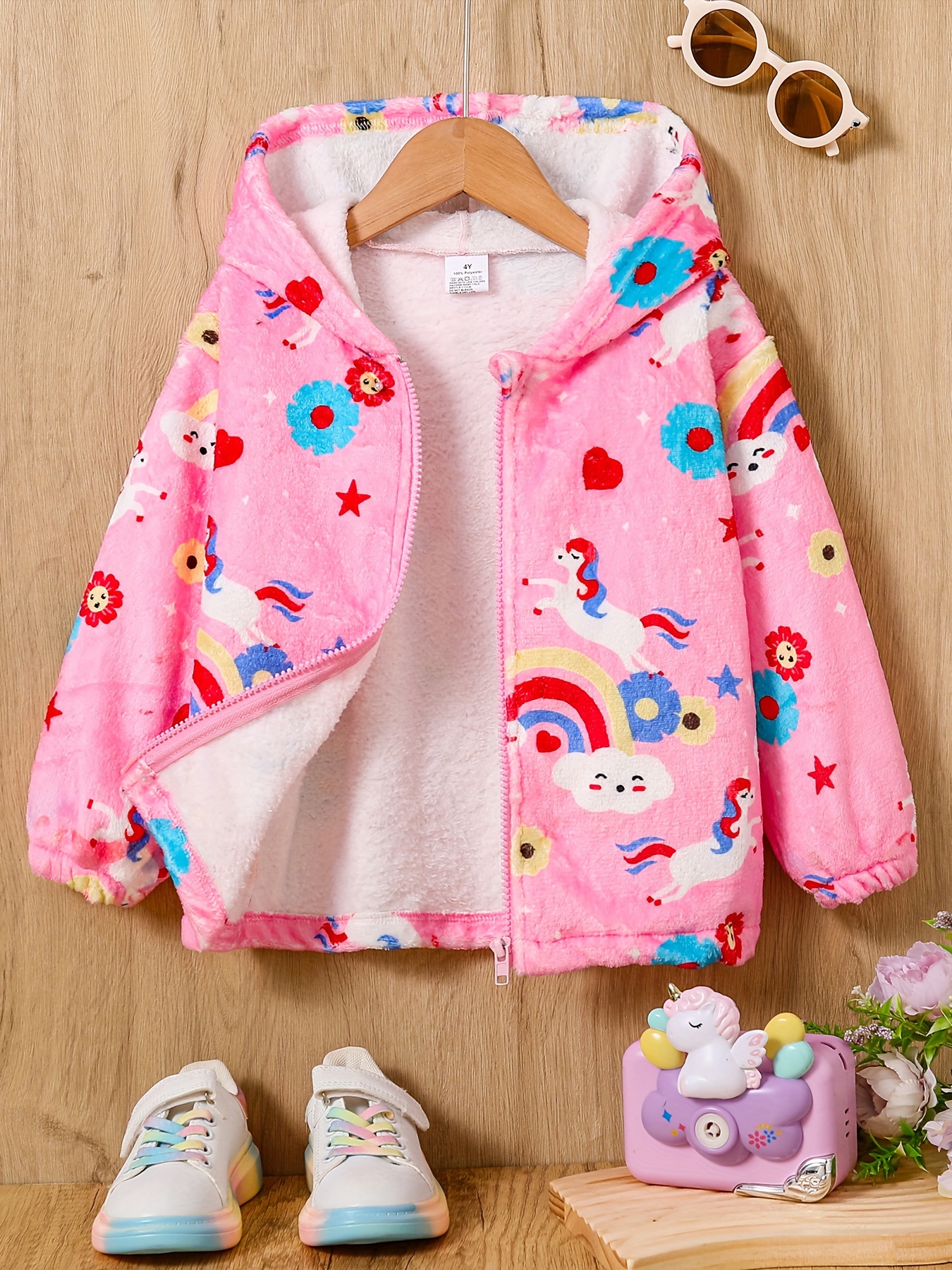 Sudadera Chamarra De Unicornio _DE PRODUCTOS _GATO Temu