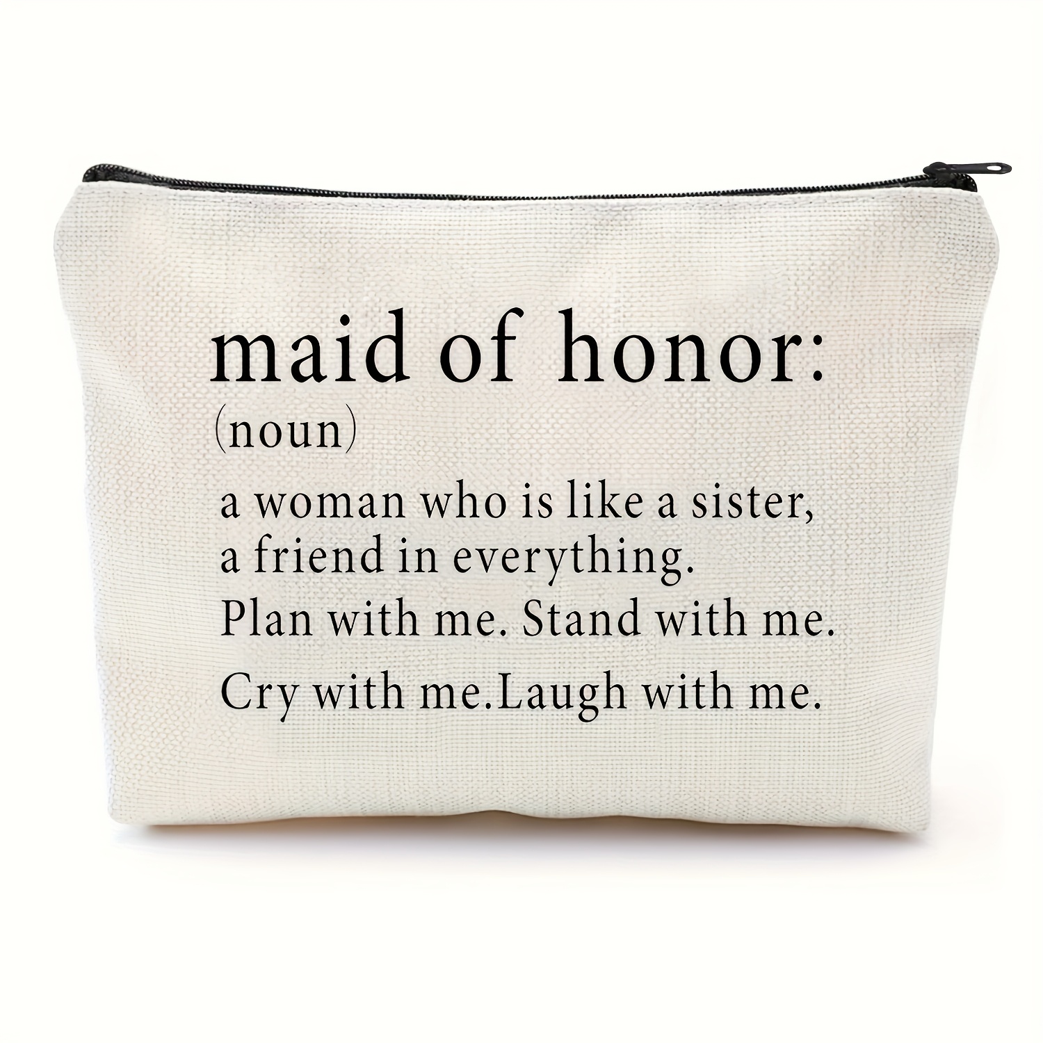 Image of 1pc Wedding Bag, Maid Of Gift-a Woman Who Is Like A Sister
