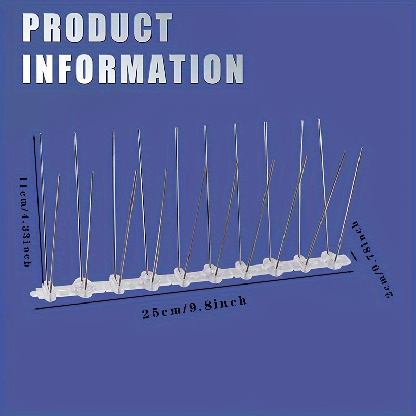 Flexible Bird Repellent Spikes No Ideal - Temu