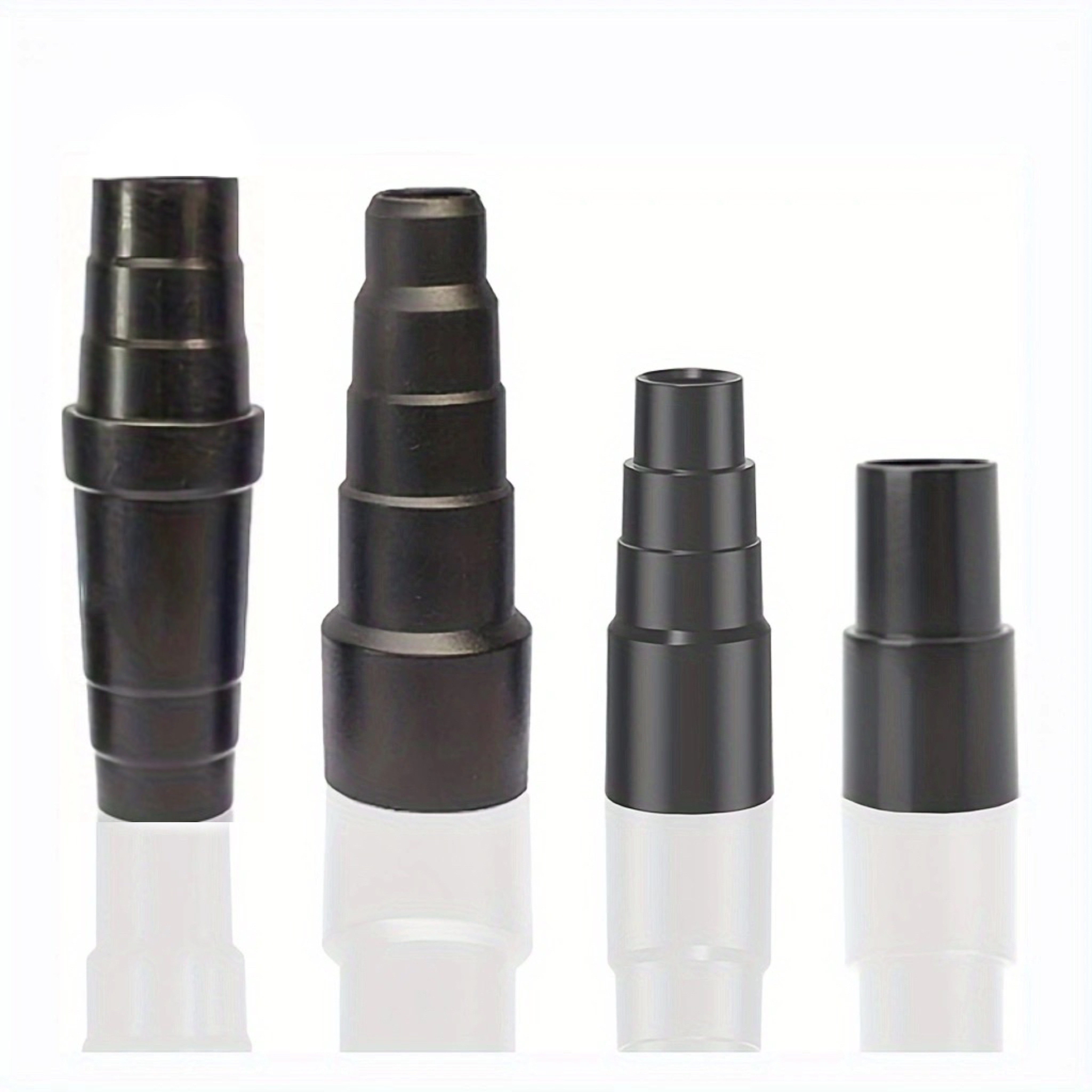 Wsdmavis 4pcs Universal To 32mm Household Vacuum Cleaner Hose Adapter Adapter Replacement Connectors Help 1-3/8 Inch Tubes Fit 1-1/4 Inch Brush Heads