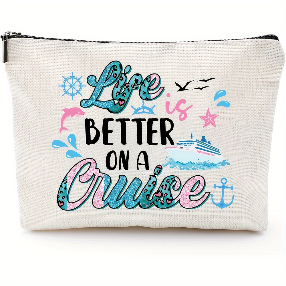 

1pc Makeup Bag For Women, Cosmetic , , , For And
