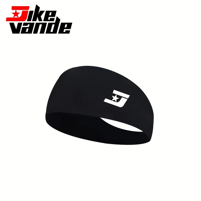 TEMU Men's Athletic Headband For Absorbing Sweat, Ideal For Workouts, Yoga, Running, And Cycling, Featuring A Stretchy Design.