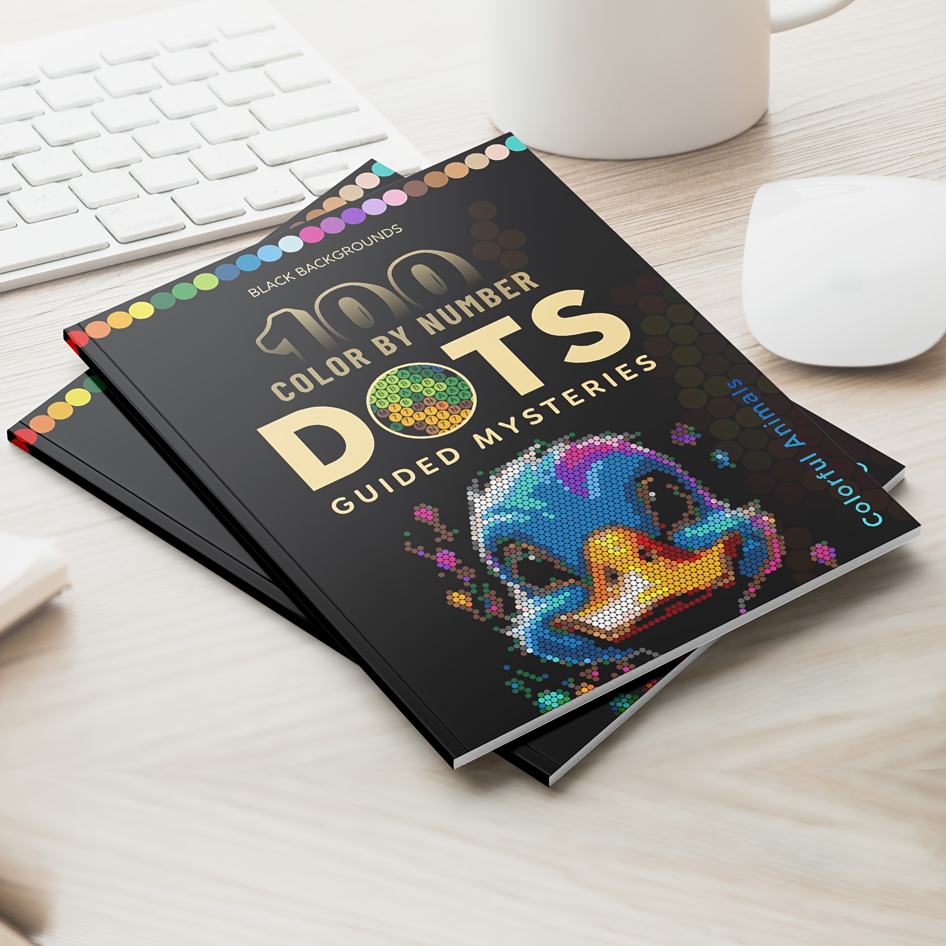 Image of 22 Types Color By Number Dots : An Puzzle Coloring Book To Relax Your Mind And Reveal Stunning Hidden Art
