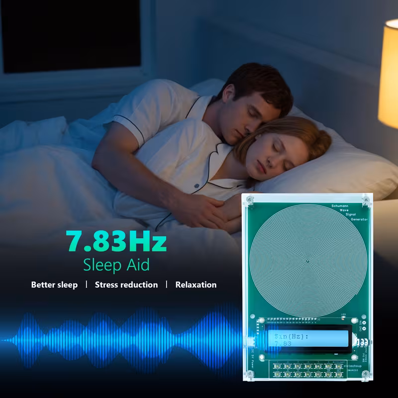 7 83hz frequency generator adjustable 0 1hz to 100000hz sine wave generator resonance generator ultra low frequency audio device usb powered with 3 5mm aux audio cable Product details 0