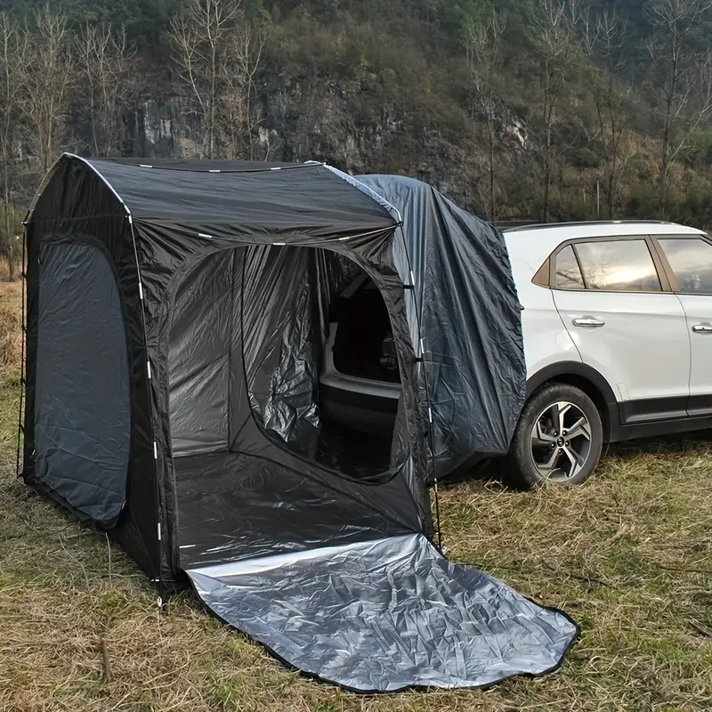 Universal SUV Zelt 6 Personen – Autocamping Heckklappenzelt Mit Regendach 250x250x210 Cm Grün Universal SUV Zelt 6 Personen – Autocamping Heckklappenzelt Mit Regendach 250x250x210 Cm Grün