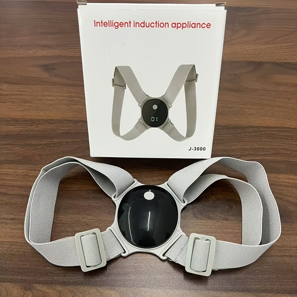 Image of Intelligent Induction Vibration Reminder Sitting Posture Monitor, Usb Charging-lcd Display Invisible Back For Men And Women, And More