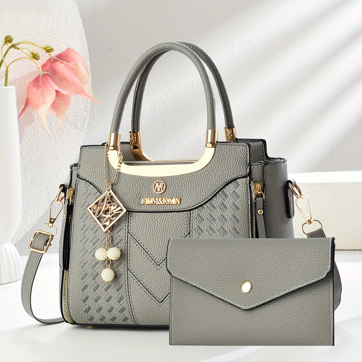 Image of Women's Handbag Summer Niche Design Bag Women's Trendy Versatile Crossbody Bag Chic Premium Texture Shoulder Bag Multi-piece Set