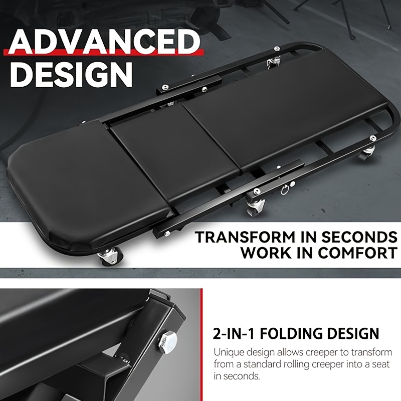 Crawling Seat a Garage Chair