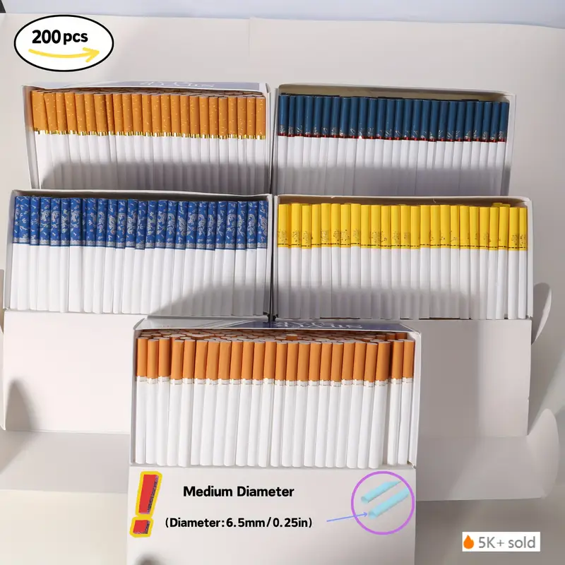 tobacco leaf cigarettes Handmade cigarette made by tobacco and leaf also known as bidi in india Stock Photo