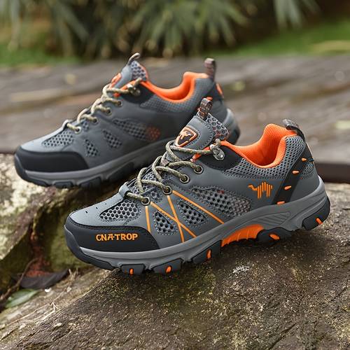 item picture outdoor casual shoes anti slip and comfortable sneakers breathable and shock absorbing casual sneakers fashionable and lightweight hiking shoes crossing and mountaineering shoes