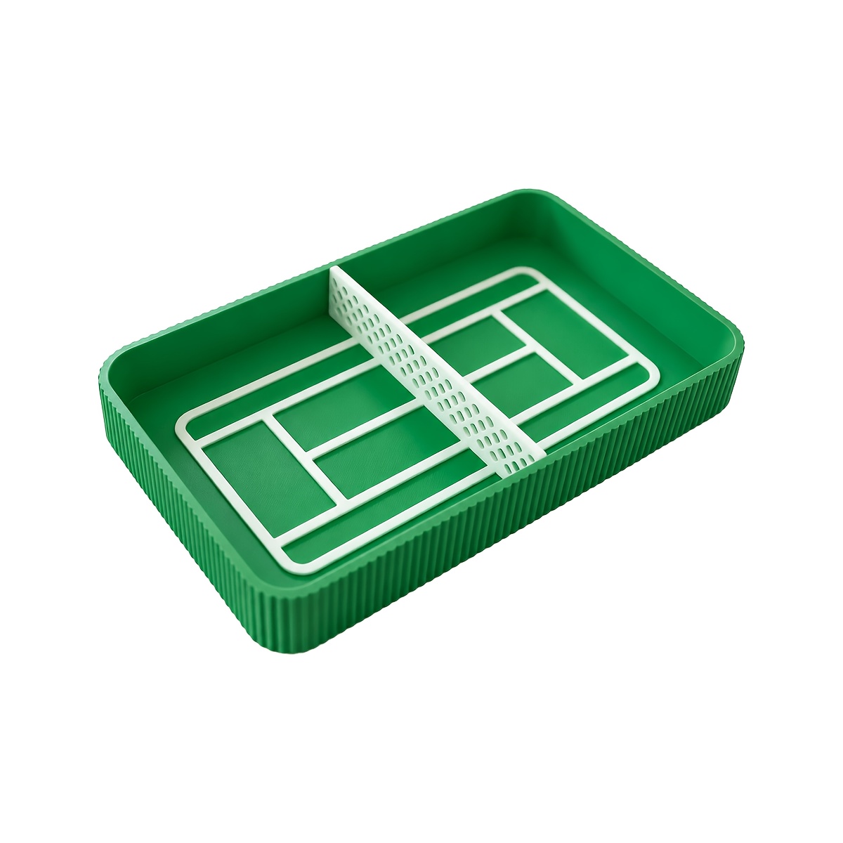 TEMU 3d Printed Tennis-themed Entryway Storage Tray, Suitable For Storage And Decoration In Offices, Bedrooms, Living Rooms, , And Other Spaces.