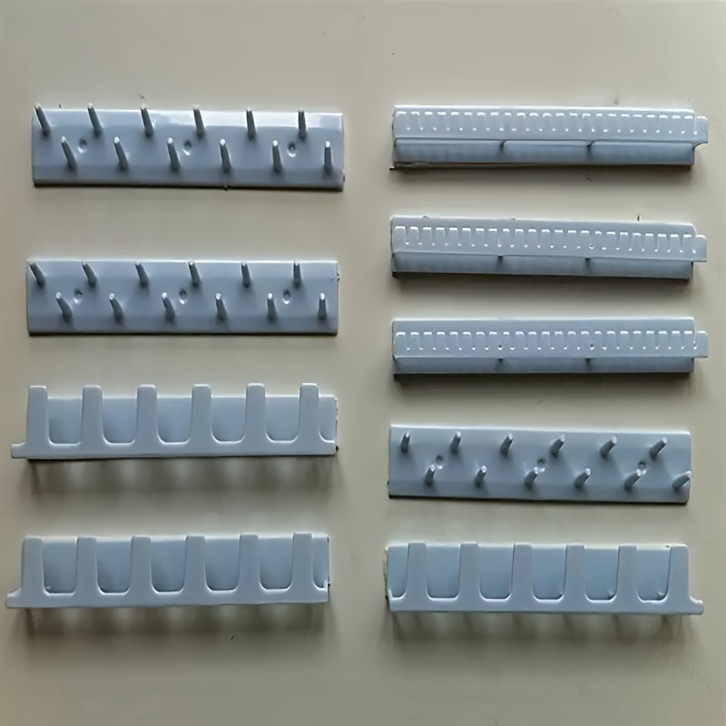 9pcs/set Adhesive Jewelry Hooks, Paste Wall-mounted Storage Jewelry Hooks, Jewelry Display Manager, Necklace Hooks, Hooks, Utility Hooks