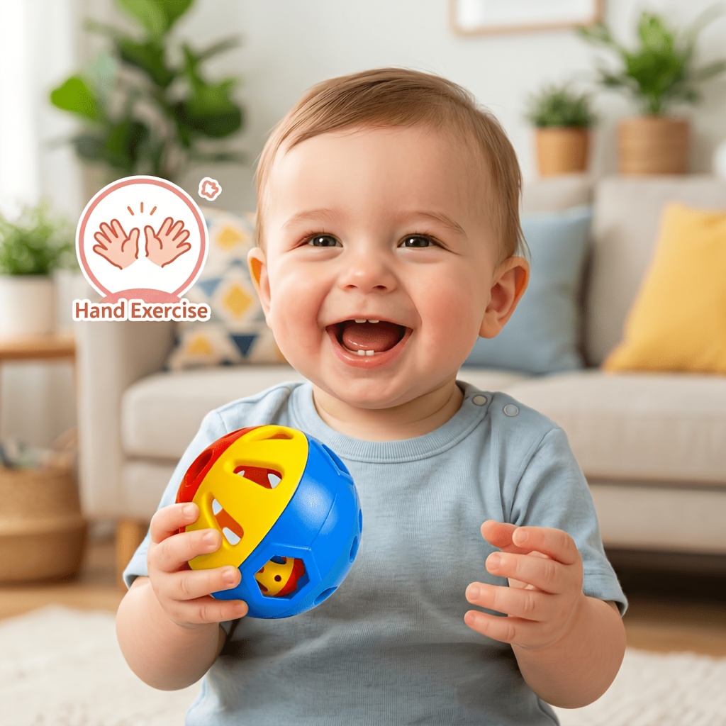 ICELENG Baby Grasp Ball for 6+ Months Toddlers