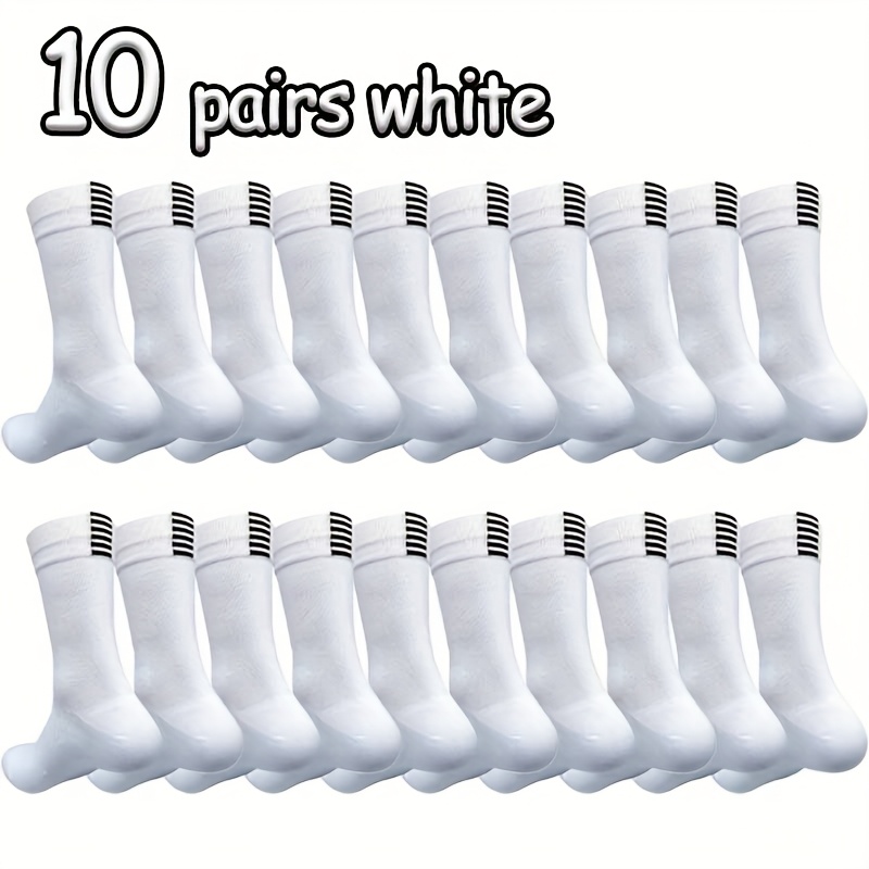 E-shop 10 Paar Unisex Fahrrad Kompressionssocken, Unisex Sportliche Elastische Kompressionssocken, Outdoor Sport Fahrradsocken zum Laufen Wandern